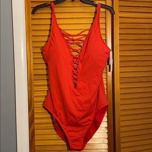 Let’s get knotty one piece swimsuit size 14